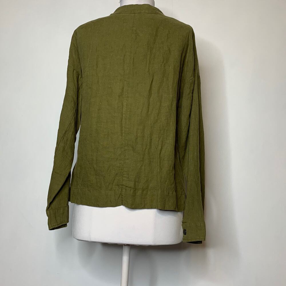 NWT Zara utility army green tassel utility jacket sz Small - Picture 8 of 8